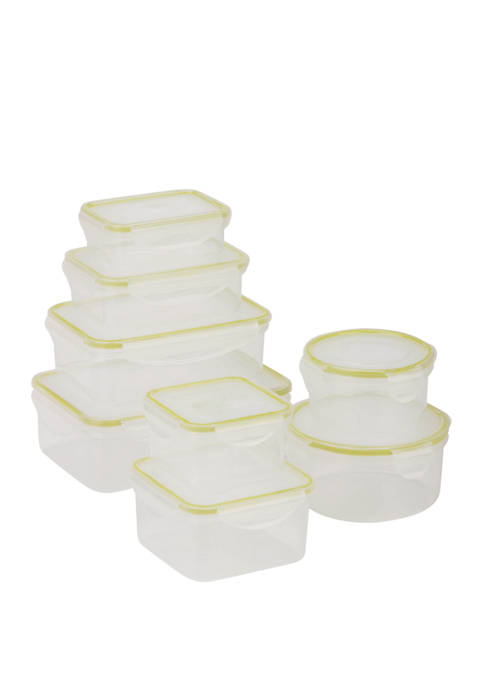 Honey-Can-Do Set Snap Food Containers