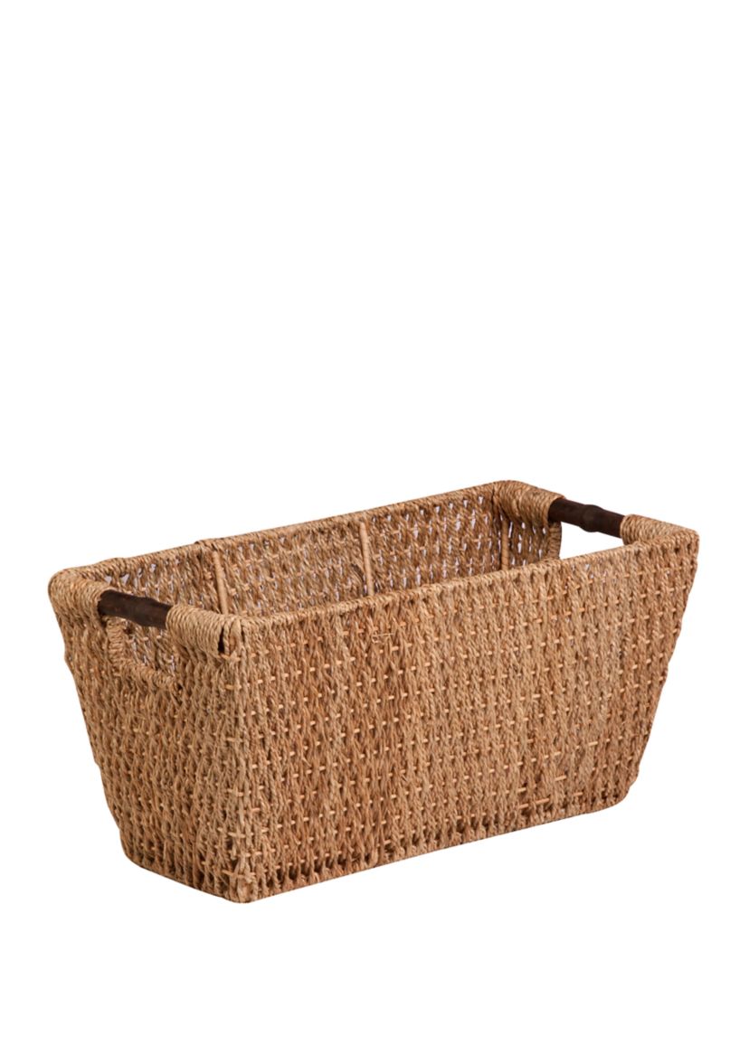 Seagrass Basket with Handles Large