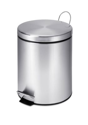 Honey-Can-Do Retro Step Trash Can - White - 30 L