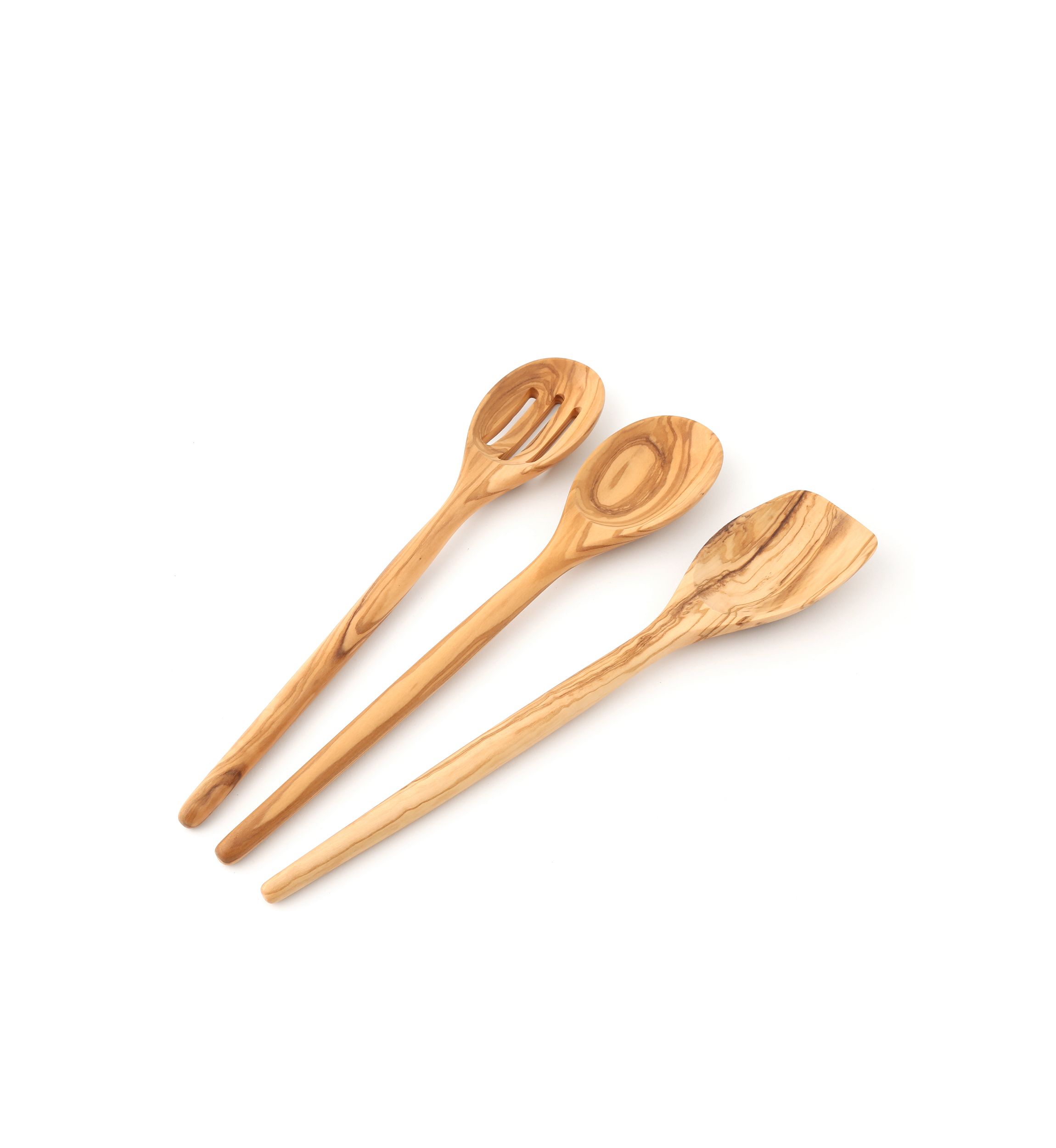 3-Piece Olive Wood Tool Set