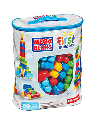 maquillaje Sequía pedal Fisher-Price Mega Bloks First Builders Big Building Bag | belk