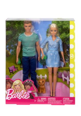 Barbie Barbie And Ken Dolls Puppy 2 Pack Gift Set Belk