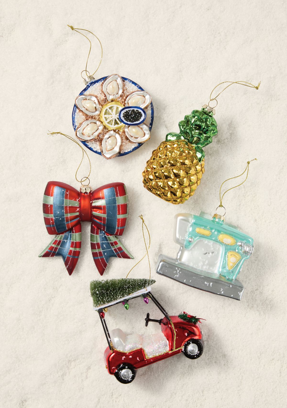 Sewing Down South x Crown & Ivy™ Sewing Machine Ornament