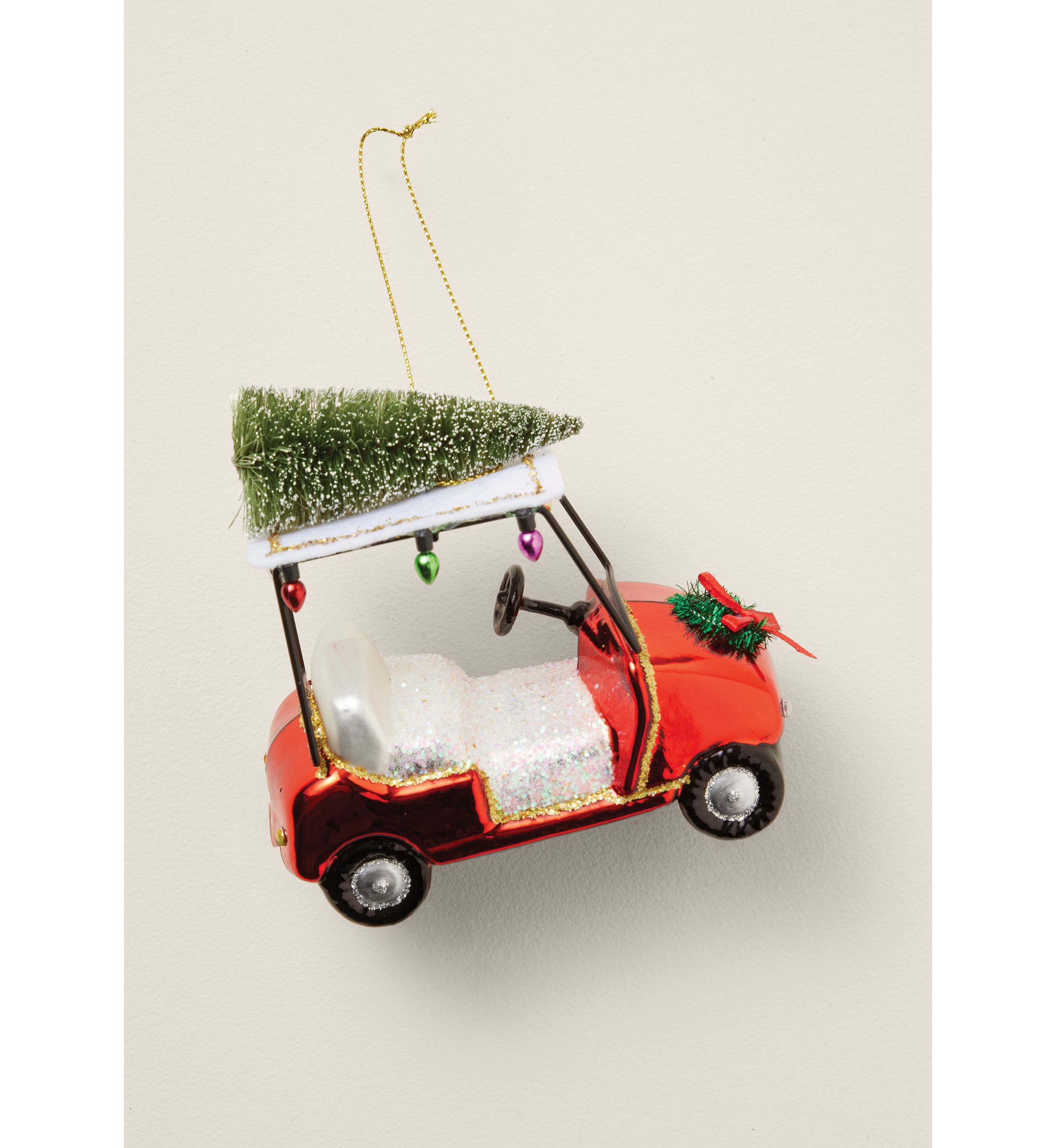 Sewing Down South x Crown & Ivy™ Golf Cart Ornament