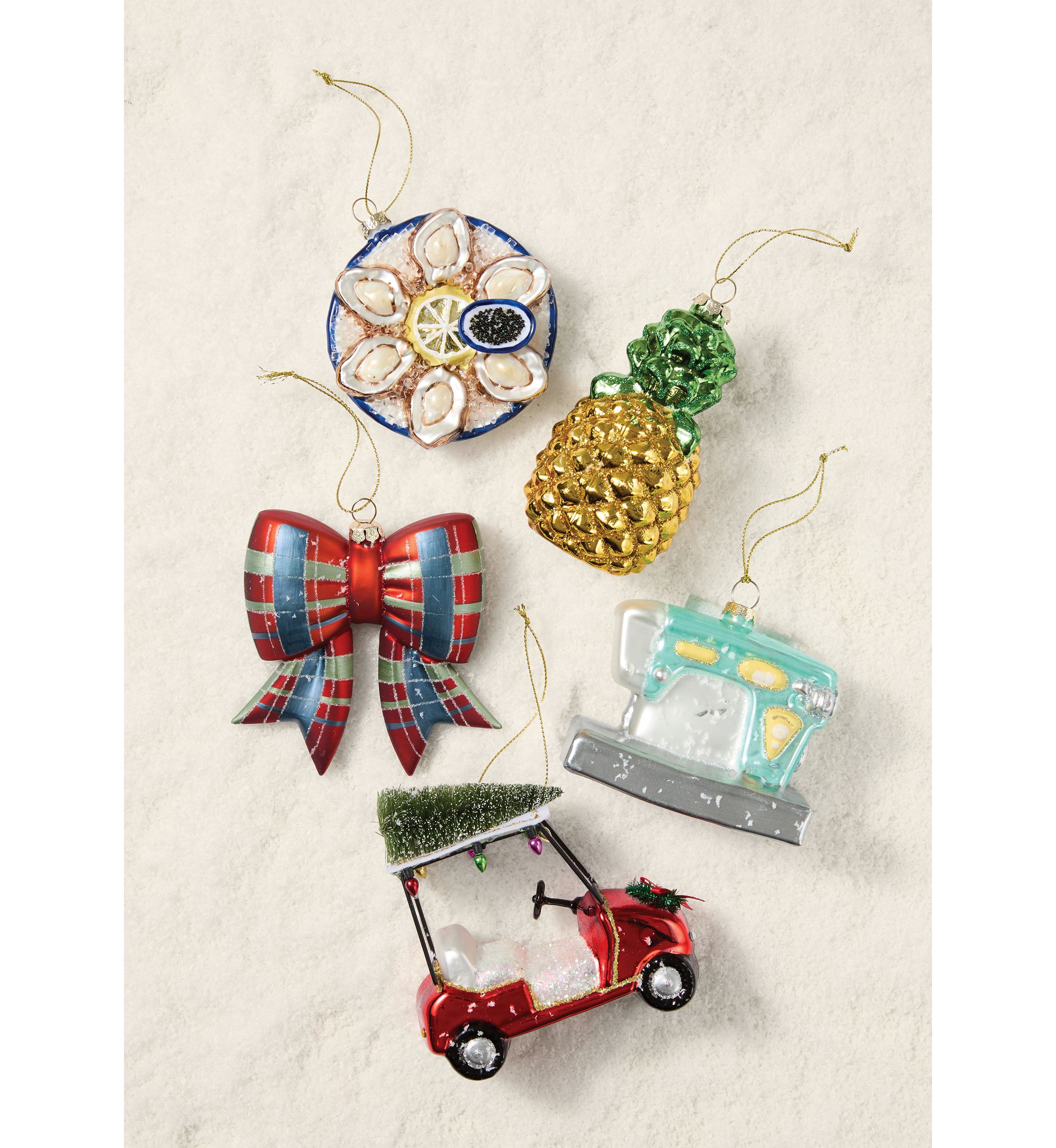 Sewing Down South x Crown & Ivy™ Pineapple Ornament