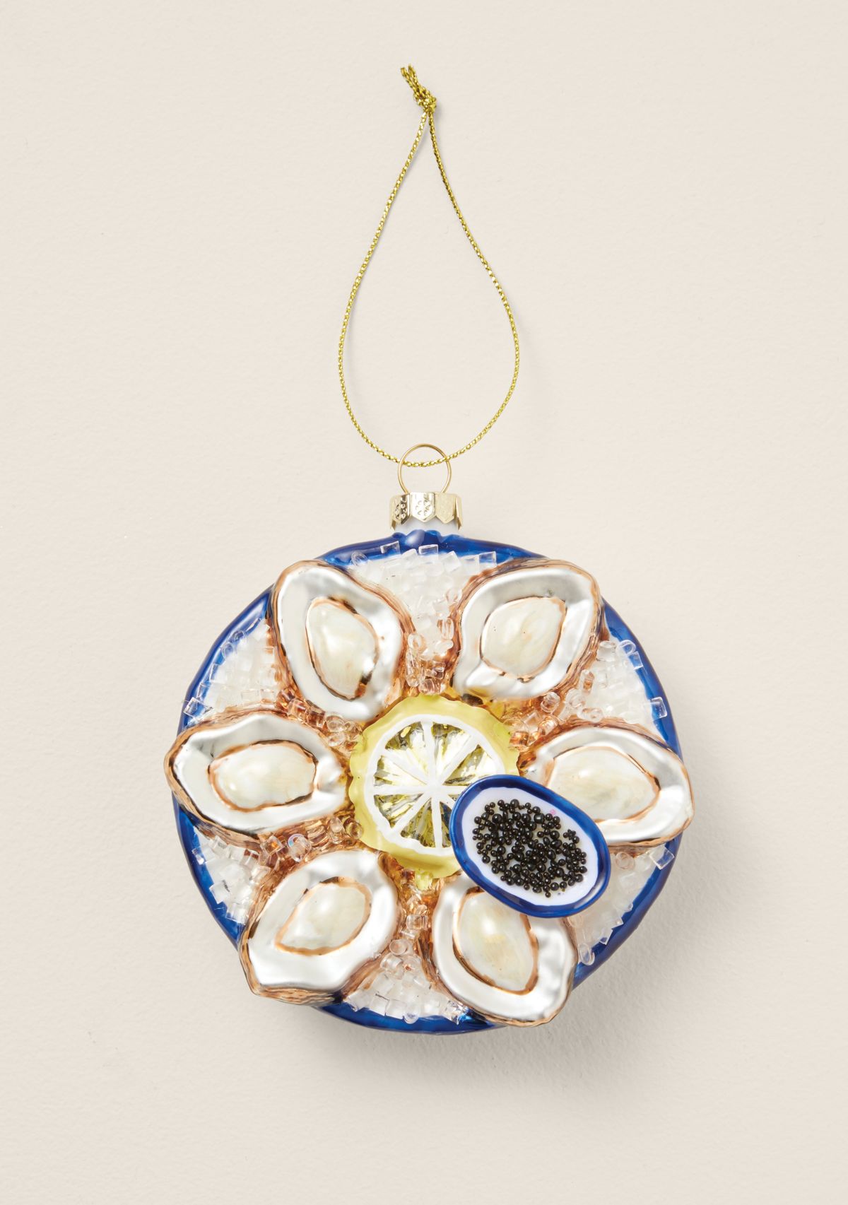 Sewing Down South x Crown & Ivy™ Oyster Plate Ornament