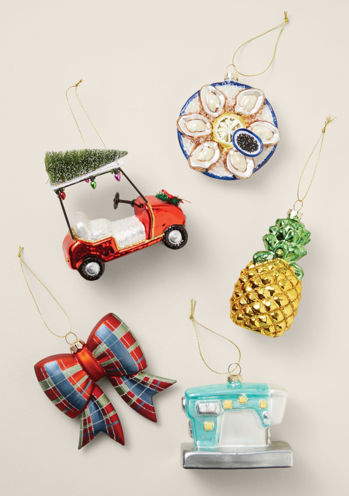 Sewing Down South x Crown & Ivy™ Oyster Plate Ornament