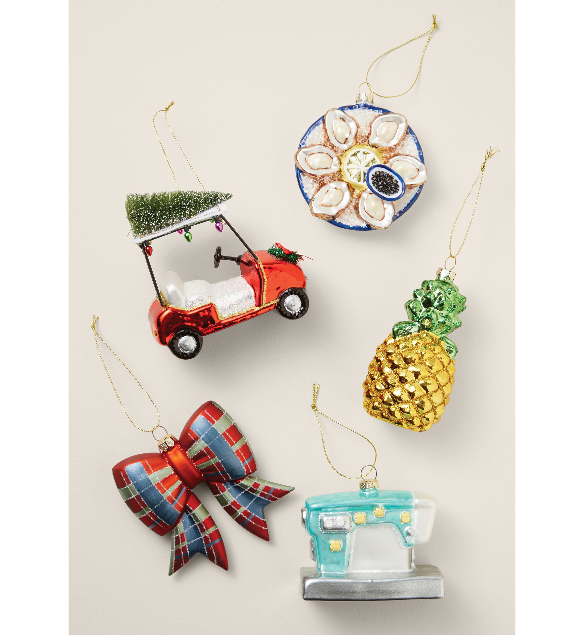 Sewing Down South x Crown & Ivy™ Oyster Plate Ornament
