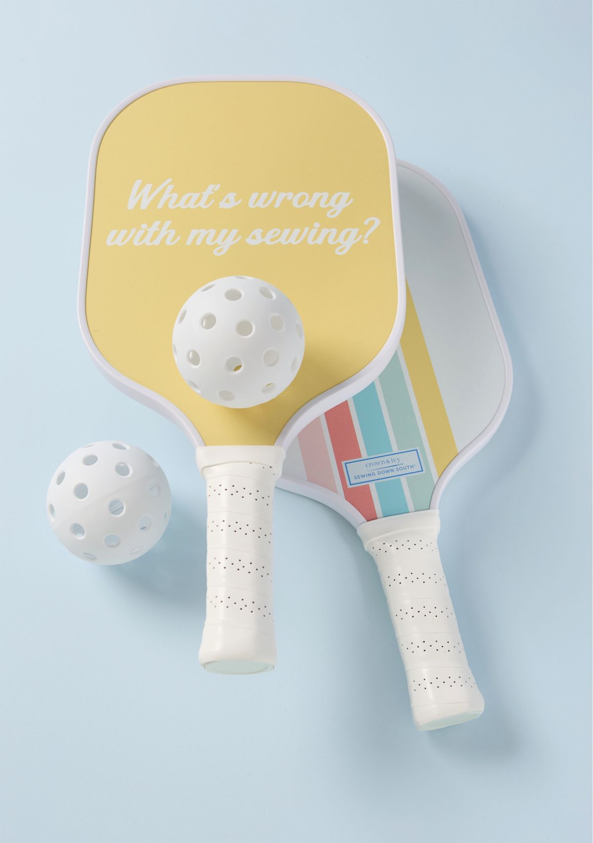 Sewing Down South x Crown & Ivy™ Belle Hall Pickleball Set