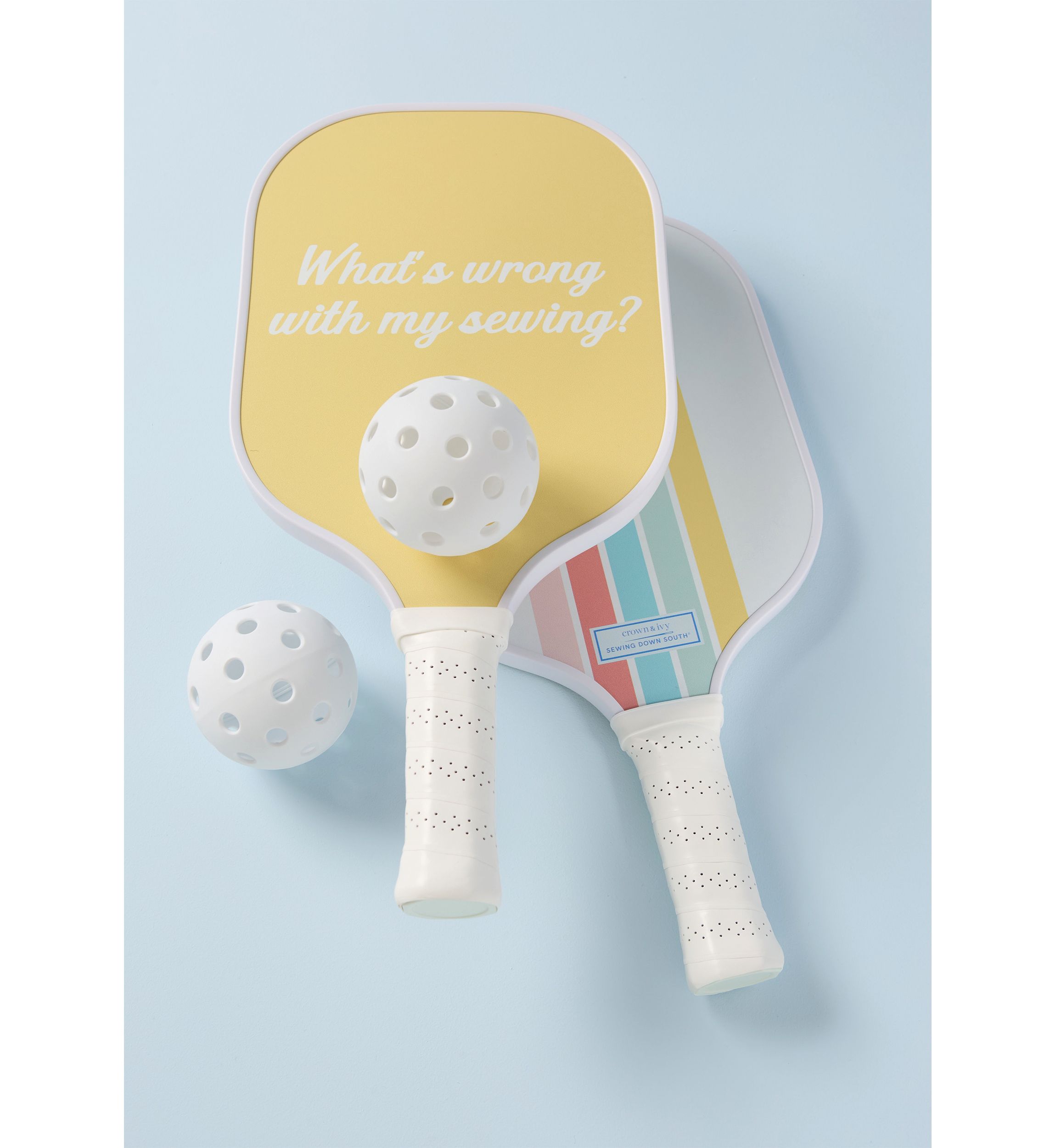 Sewing Down South x Crown & Ivy™ Belle Hall Pickleball Set