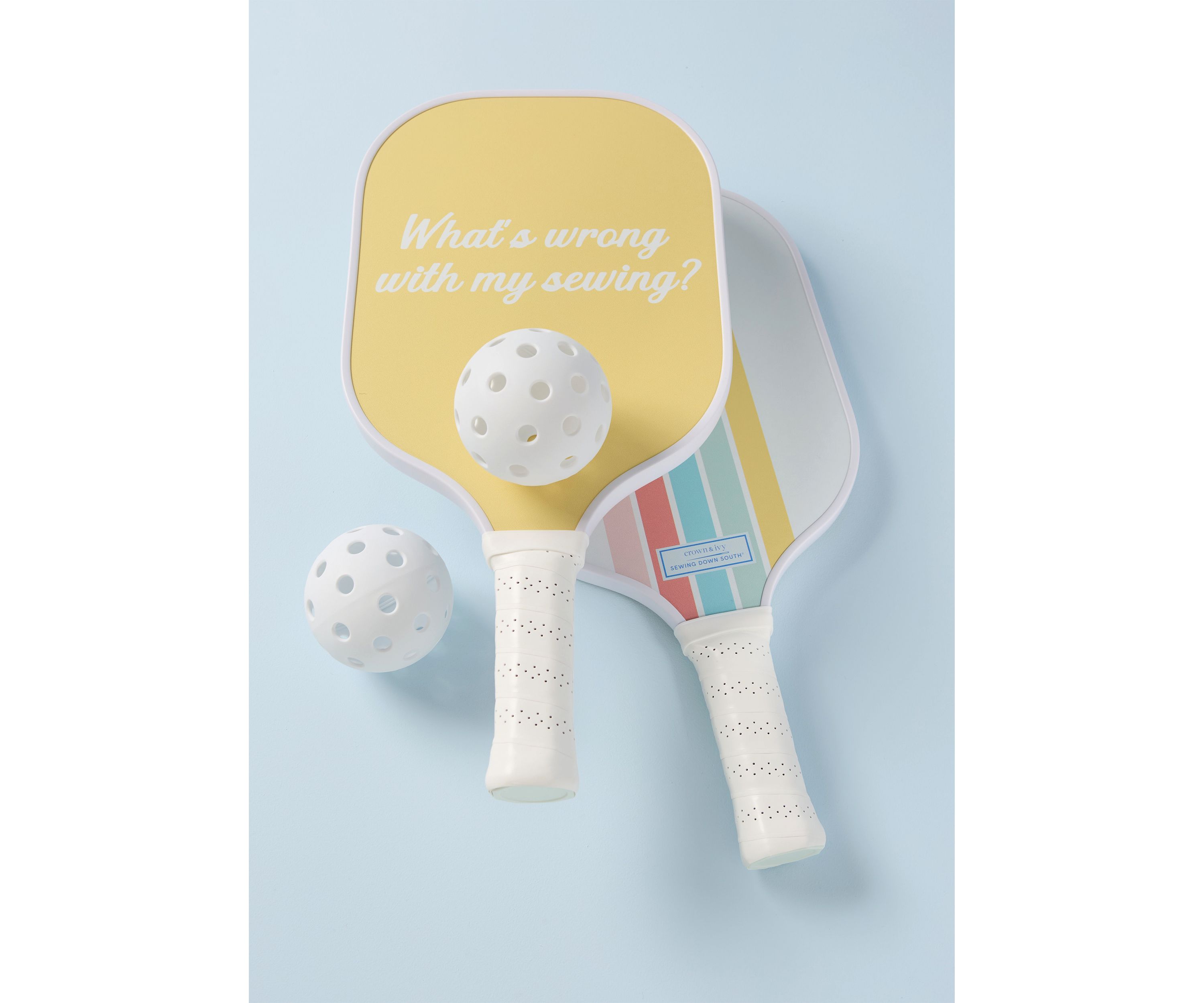 Sewing Down South x Crown & Ivy™ Belle Hall Pickleball Set