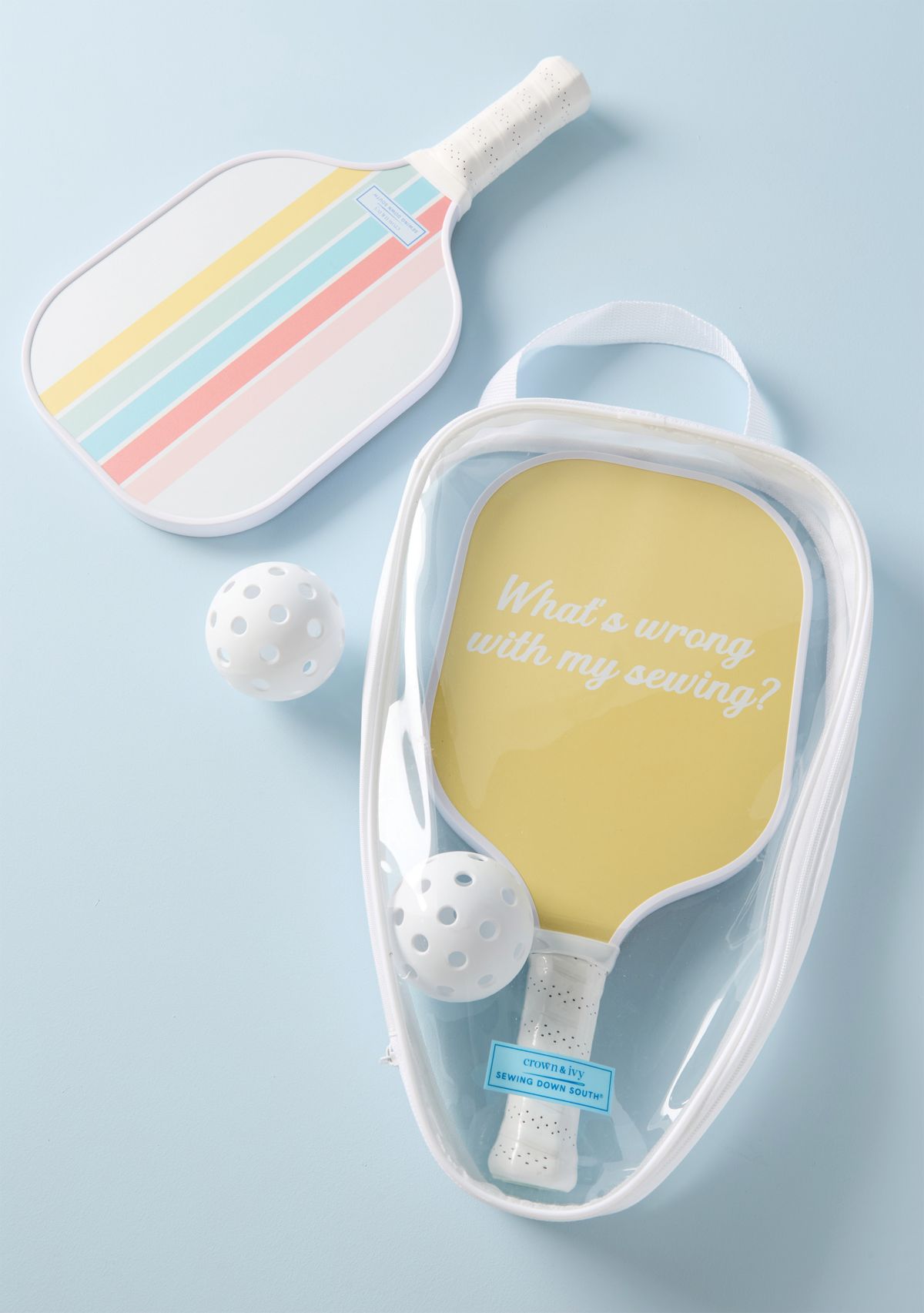 Sewing Down South x Crown & Ivy™ Belle Hall Pickleball Set