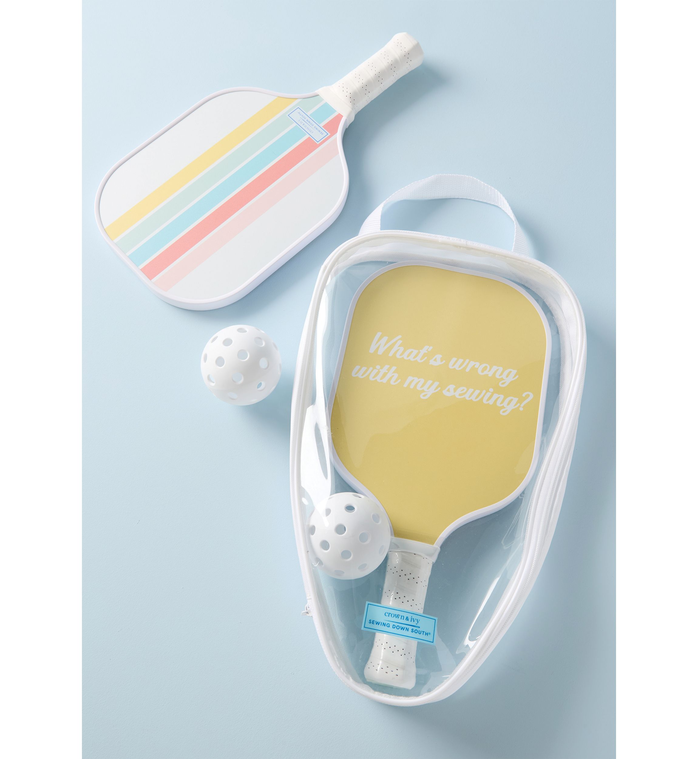 Sewing Down South x Crown & Ivy™ Belle Hall Pickleball Set