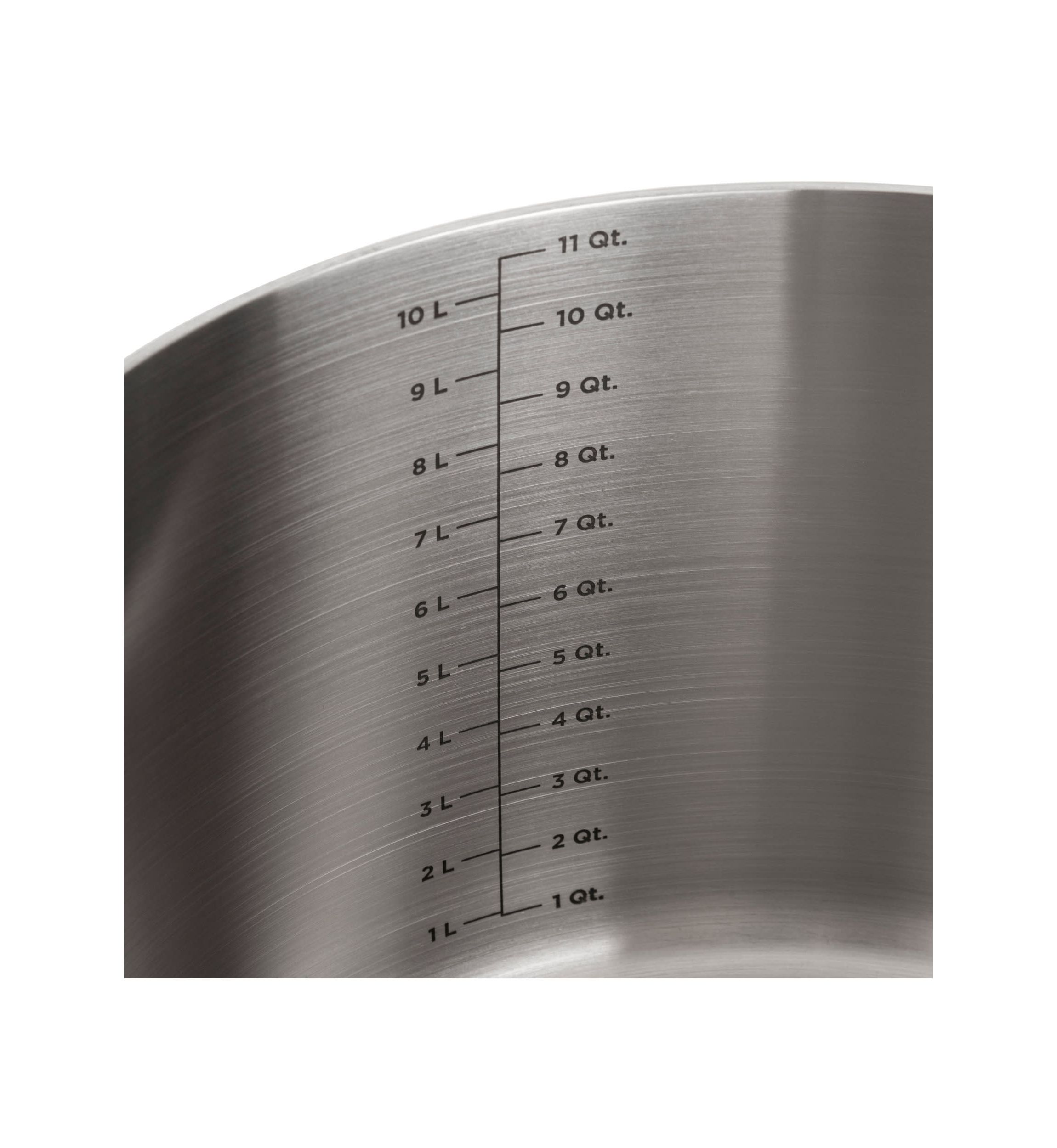 3Ply 12 Quart Stainless Steel Stock Pot with Metal Lid