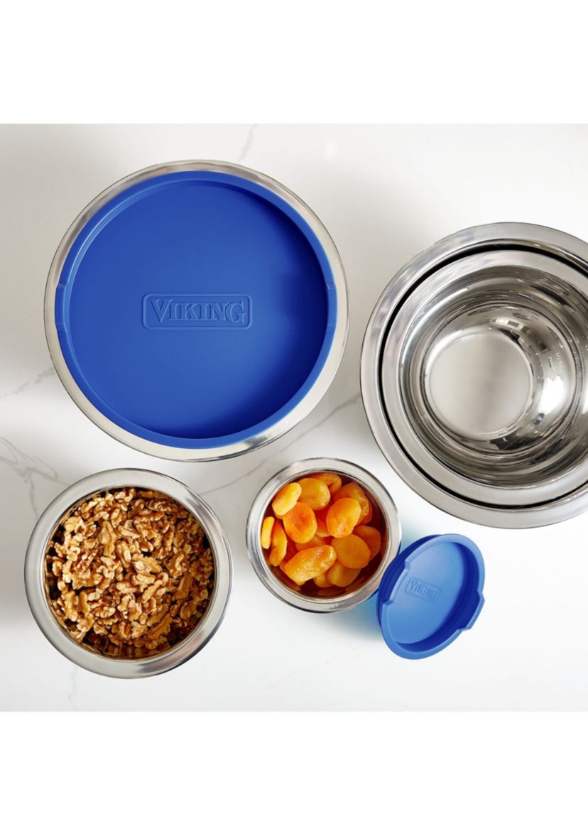 10pc Stainless Steel Mixing Bowl Set