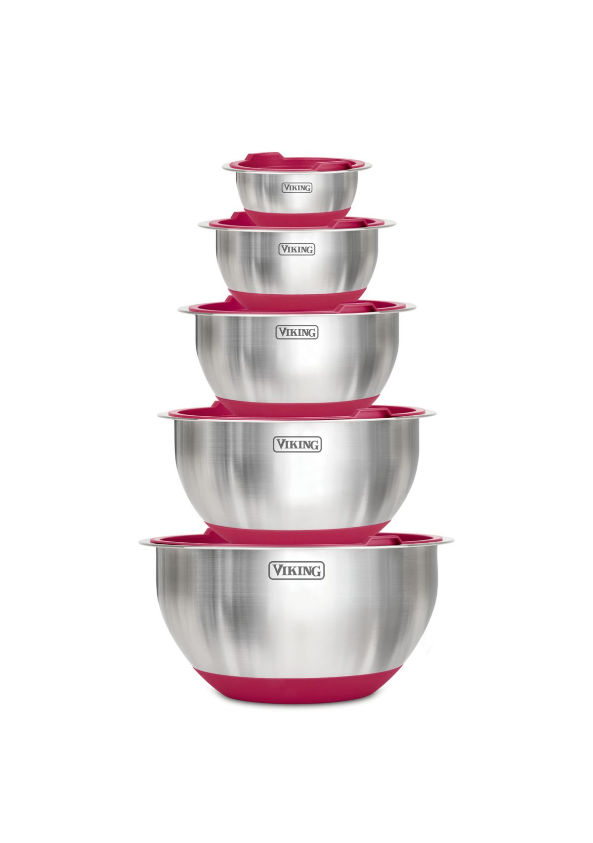 10pc Stainless Steel Mixing Bowl Set