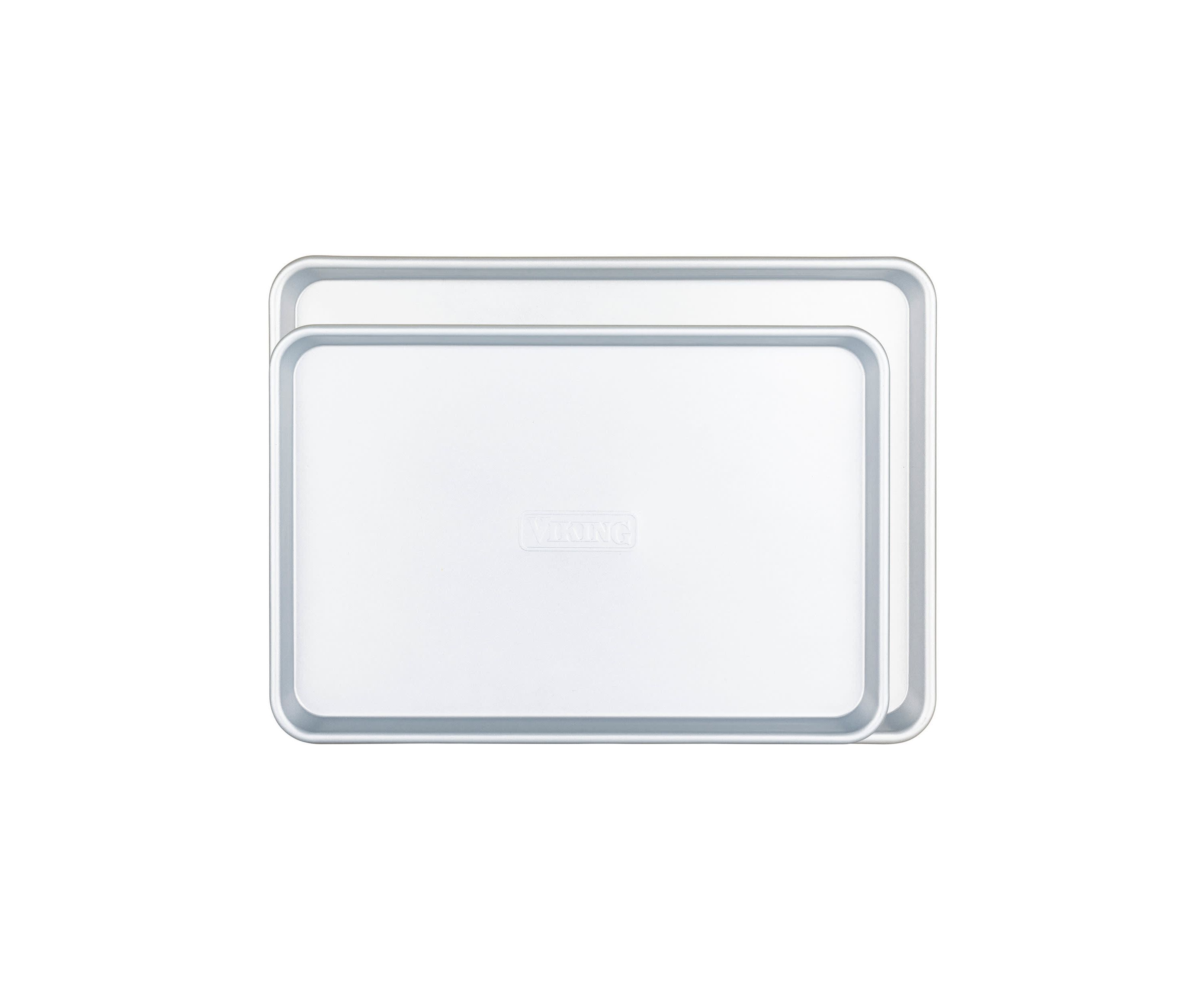 Viking 2pc Nonstick Baking Sheet Set, Large & Medium, Aluminized Steel