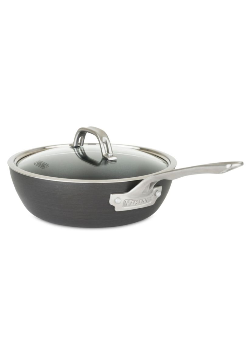 Hard Anodized Nonstick 3 Qt Saucier Pan