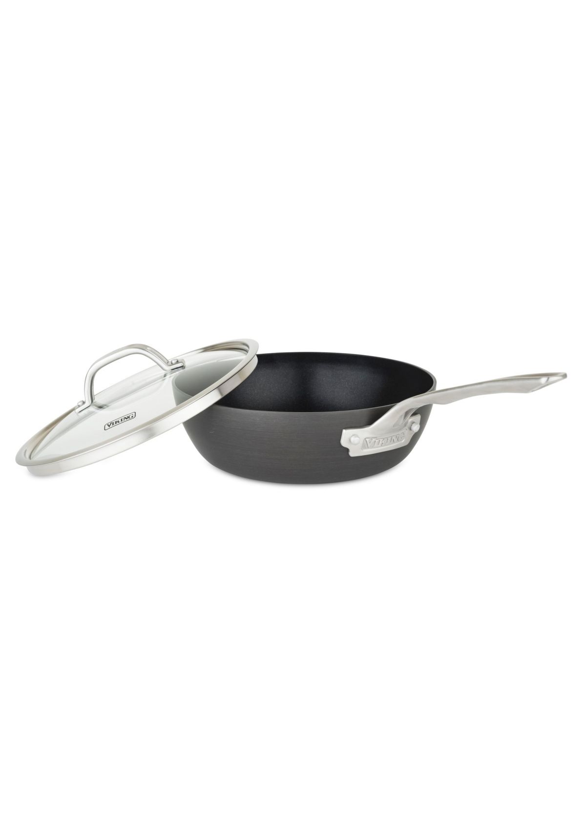 Hard Anodized Nonstick 3 Qt Saucier Pan