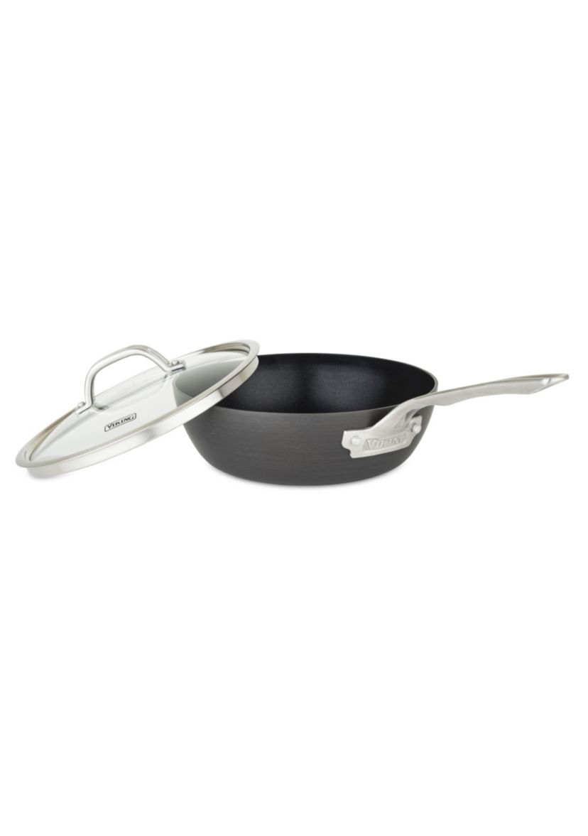 Hard Anodized Nonstick 3 Qt Saucier Pan
