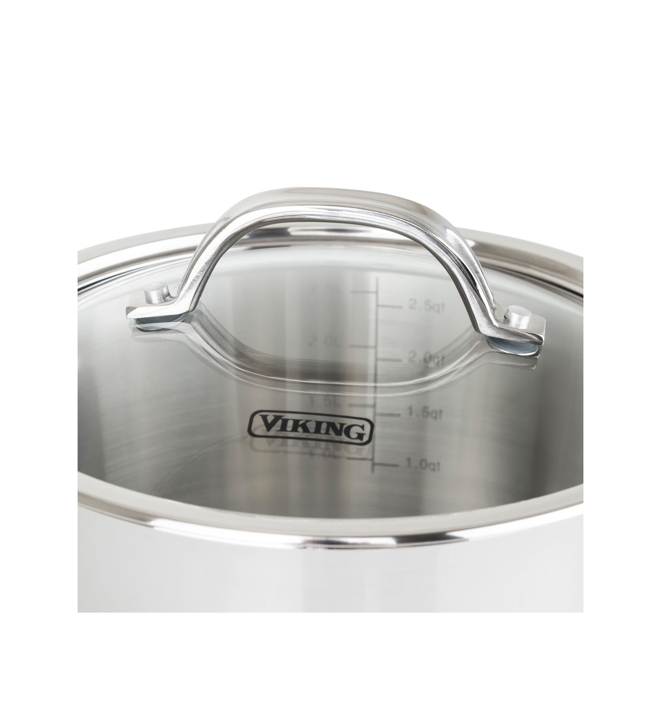 Contemporary 3-Ply 3.4 Qt Soup Pot, Mirror Finish