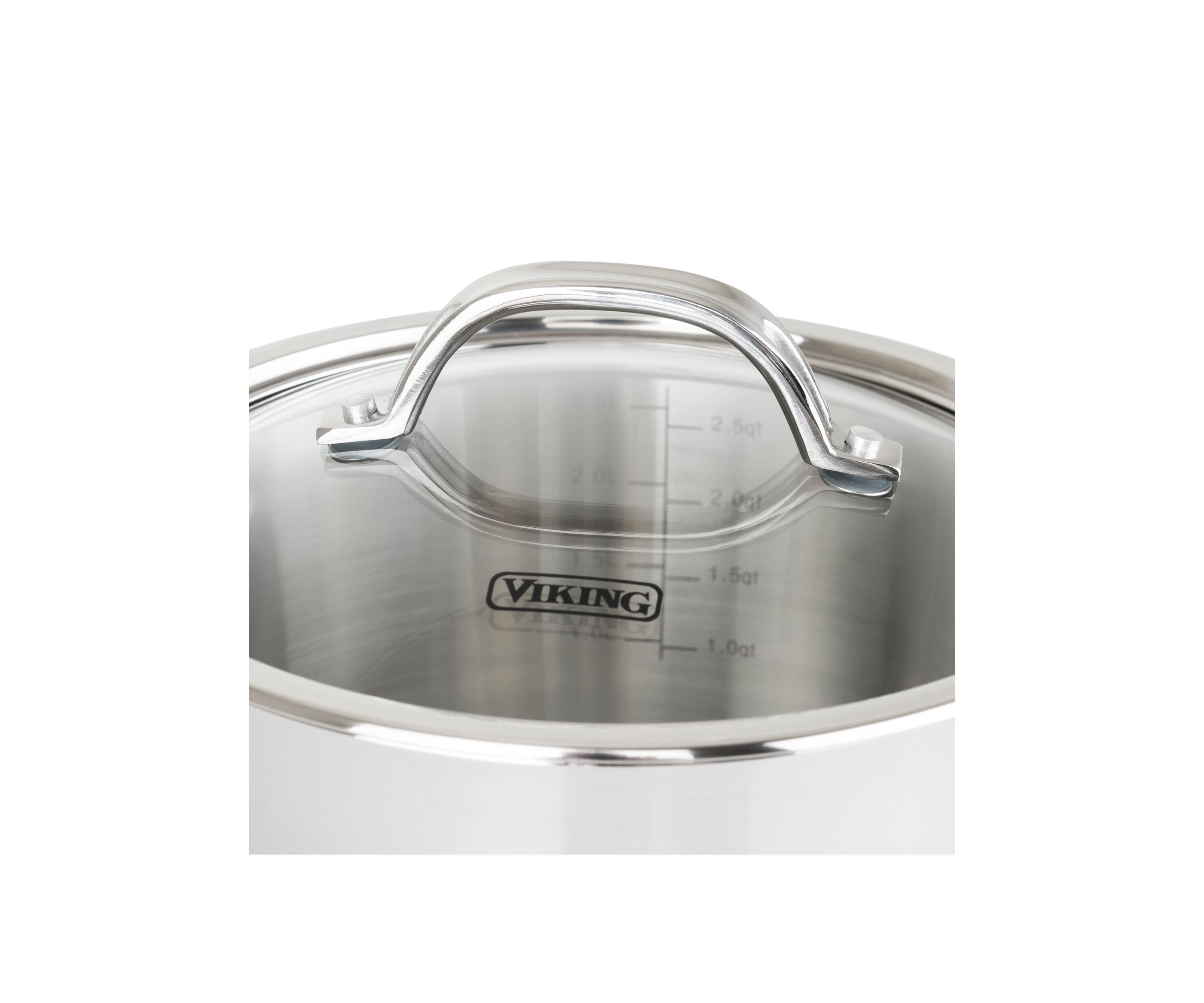 Contemporary 3-Ply 3.4 Qt Soup Pot, Mirror Finish