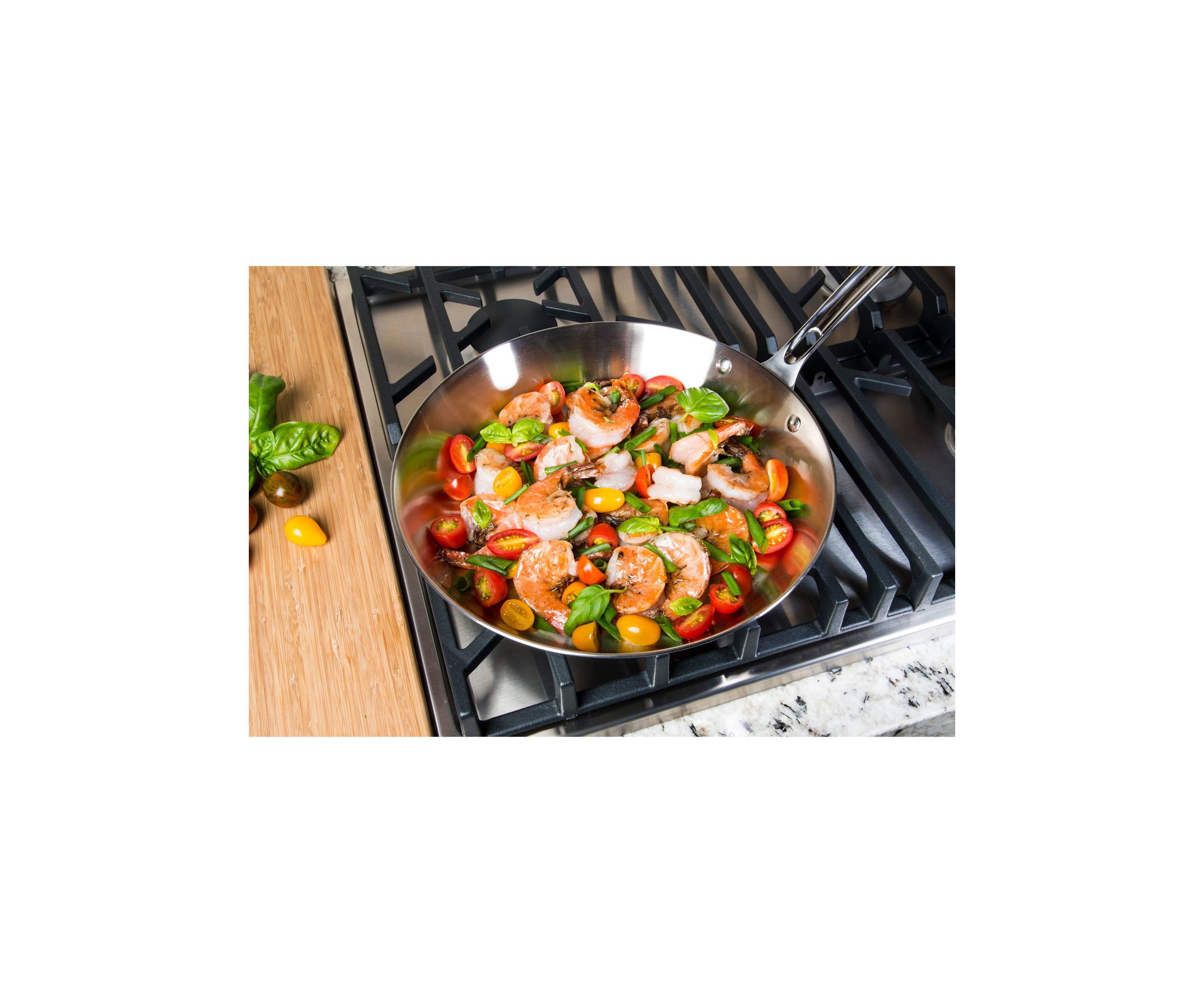 Contemporary 12 in, 30 cm Fry pan, Mirror Finish