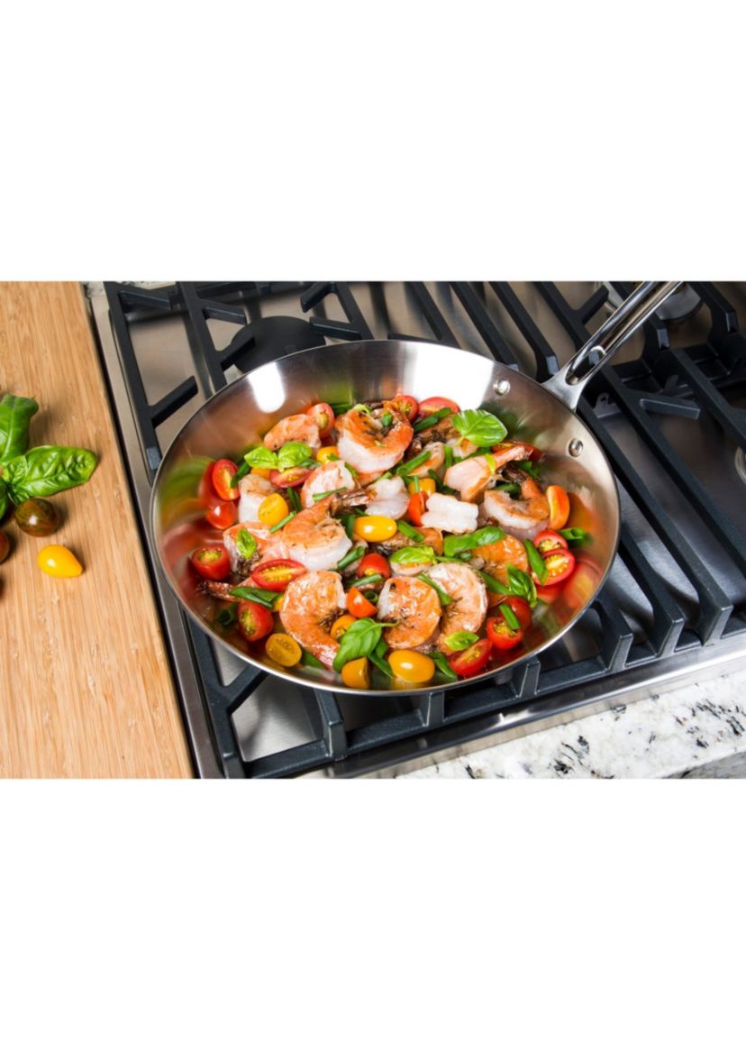 Contemporary 12 in, 30 cm Fry pan, Mirror Finish