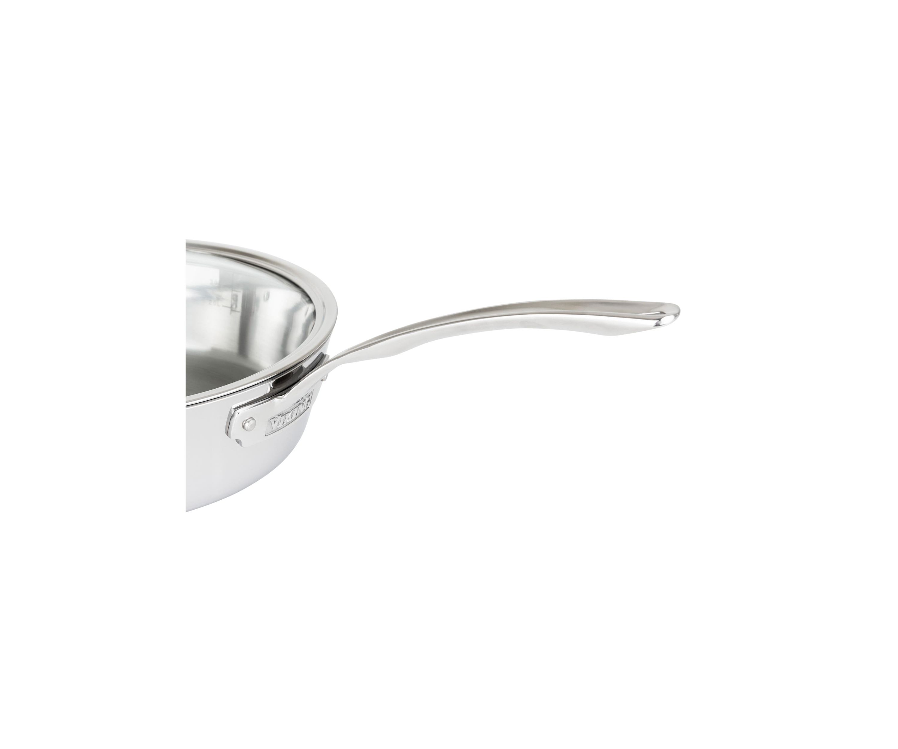 Contemporary 4.8 Qt, 4.5 l., Sauté Pan, Mirror Finish