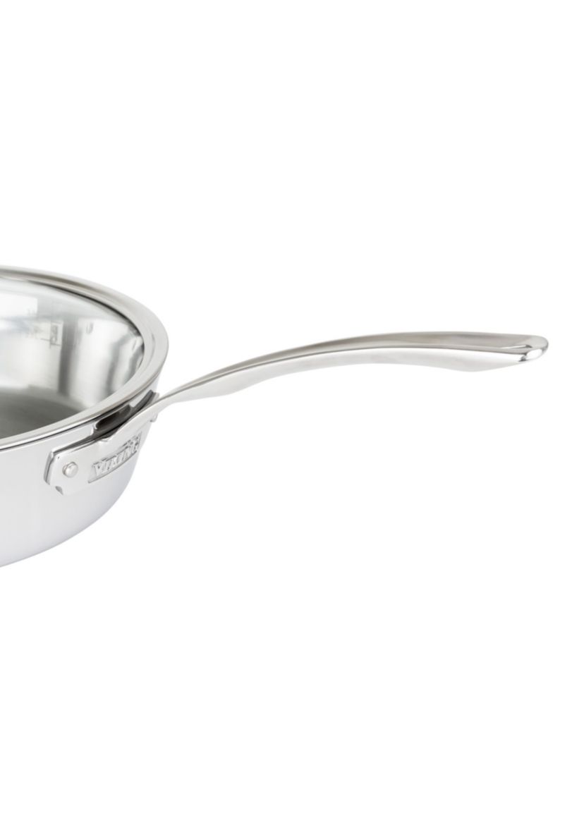 Contemporary 4.8 Qt, 4.5 l., Sauté Pan, Mirror Finish
