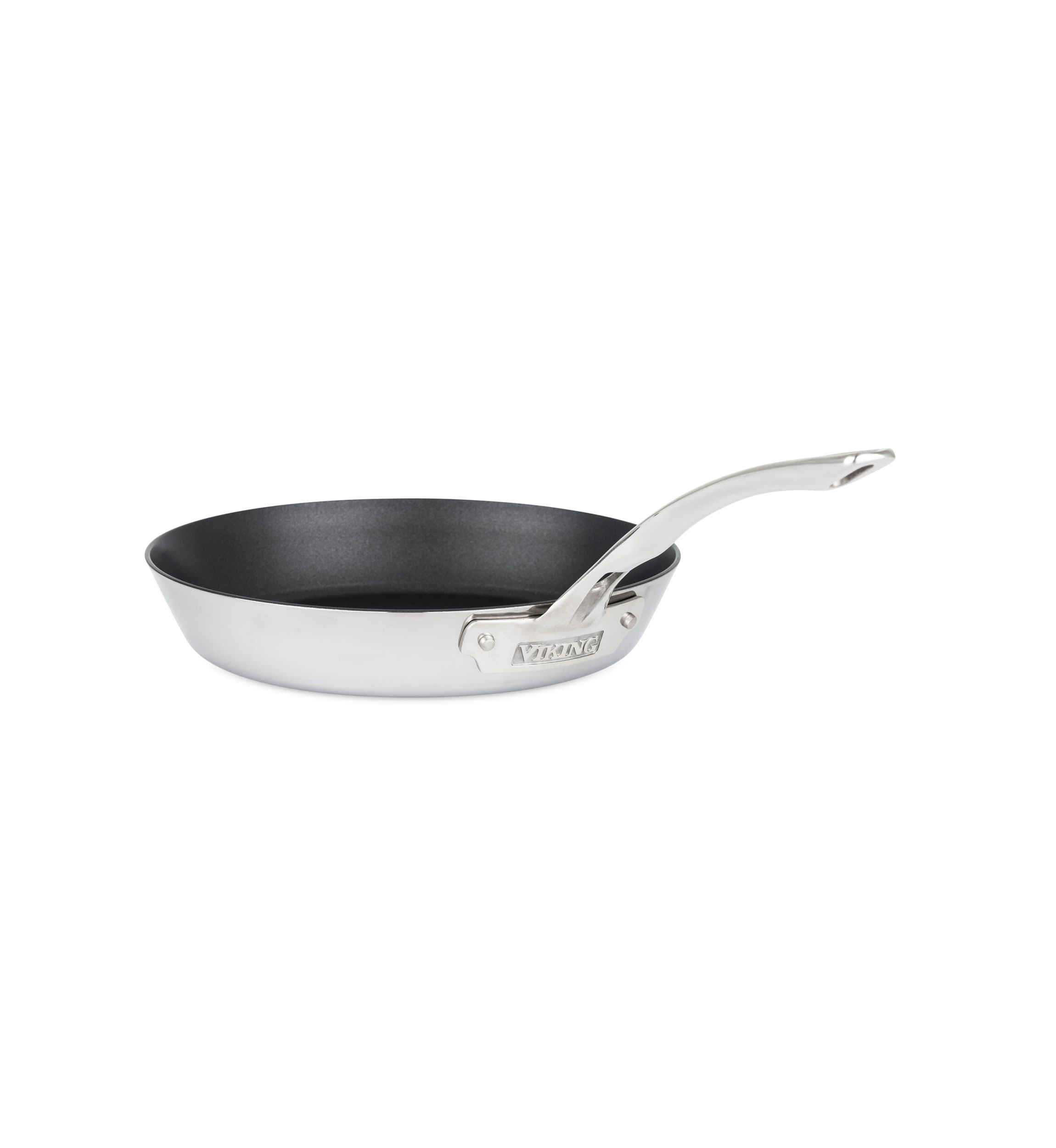 Contemporary 10" Eterna Nonstick  Fry Pan, Mirror Finish