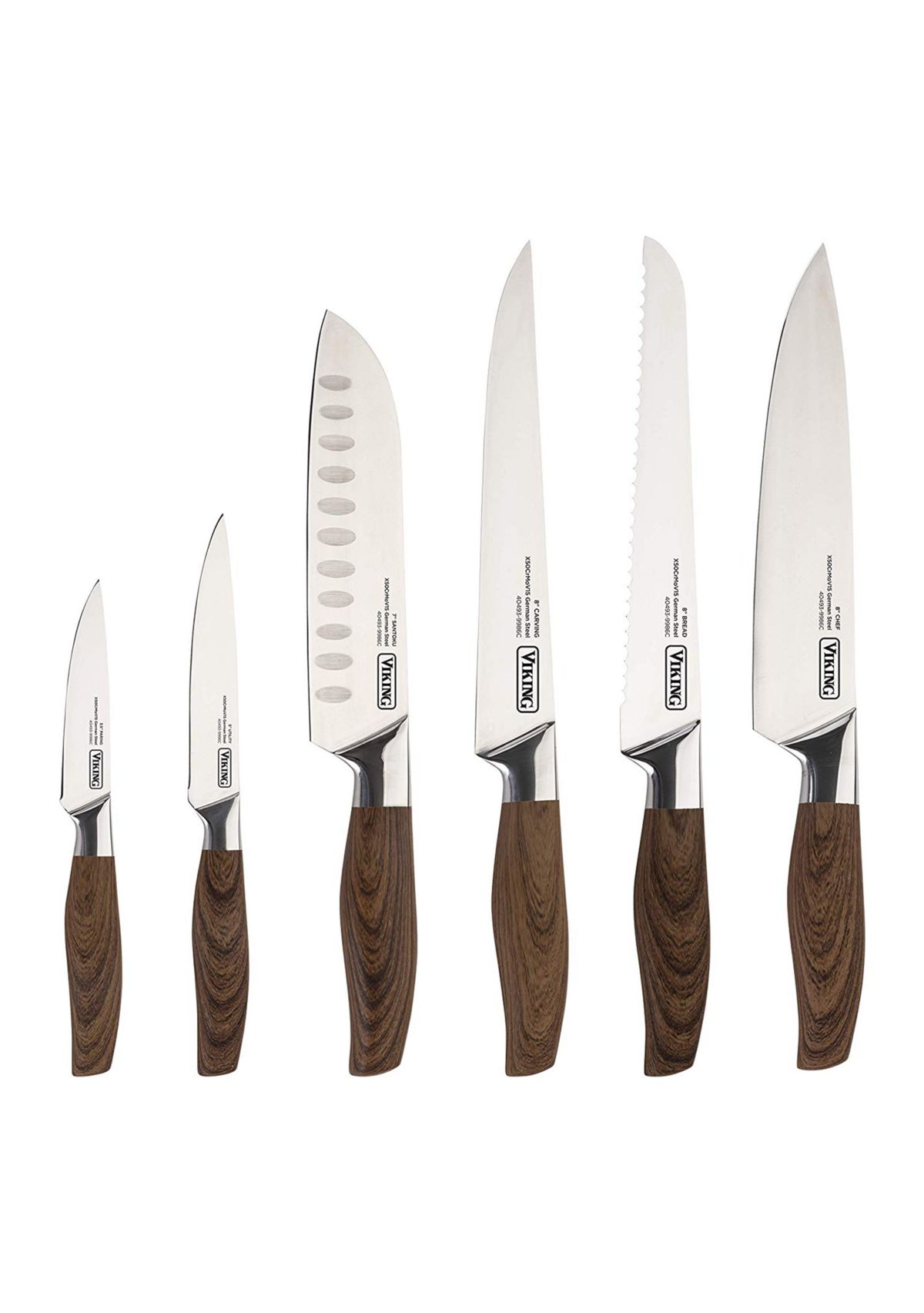 Viking 6 Piece German Steel Hollow Handle Cutlery Set
