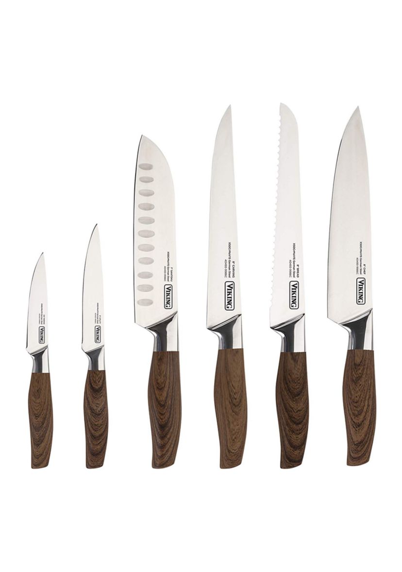 Viking 6 Piece German Steel Hollow Handle Cutlery Set