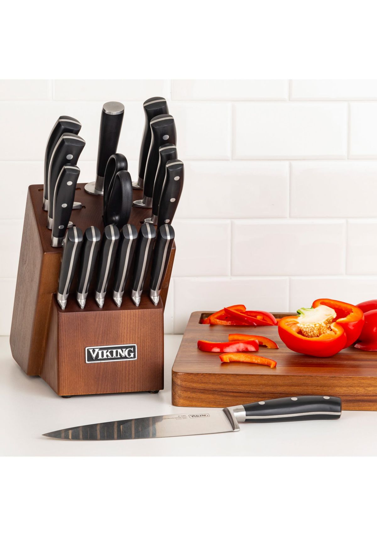 17piece Cutlery Block Set