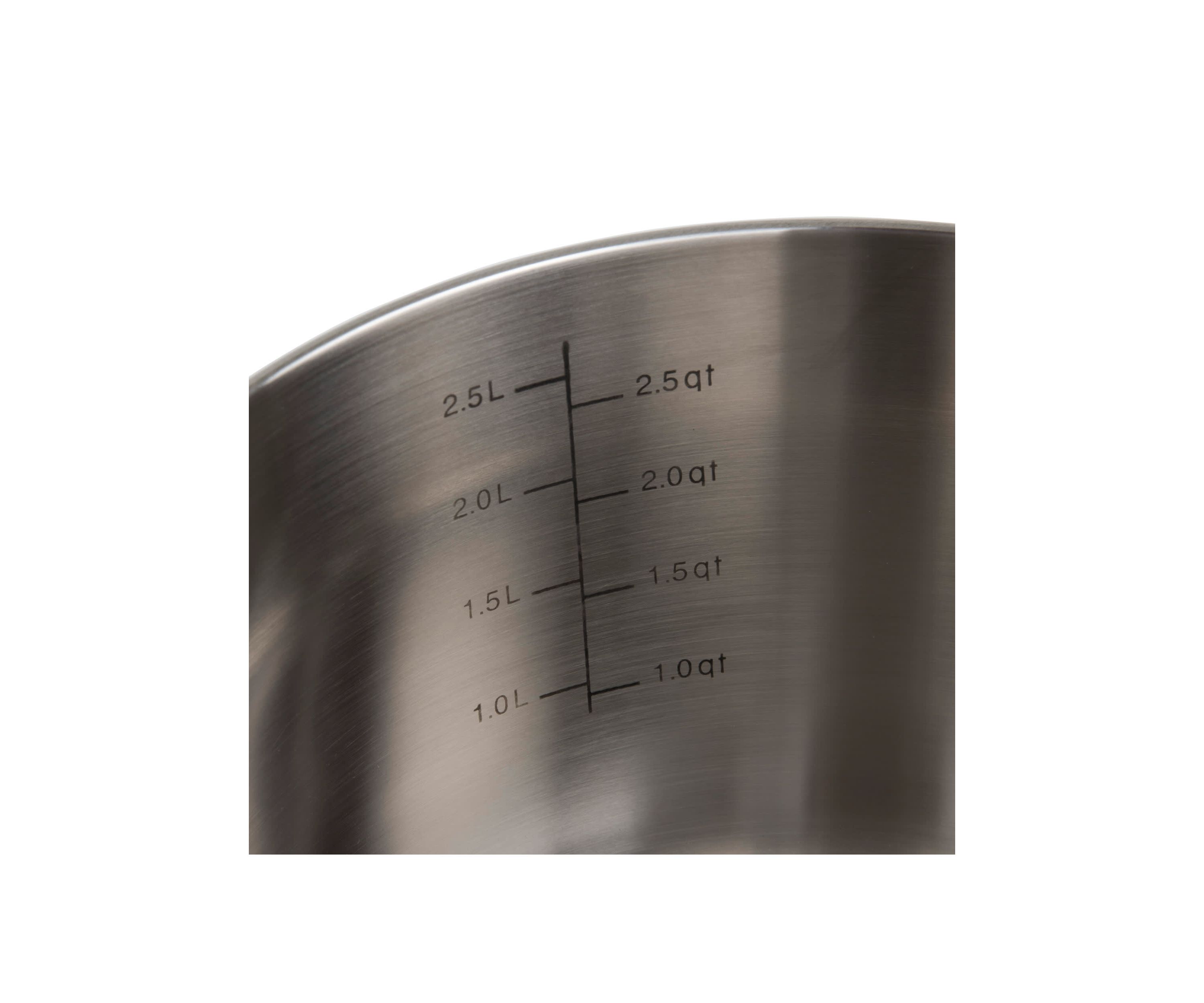 Contemporary 7 pc Cookware Set, Mirror Finish