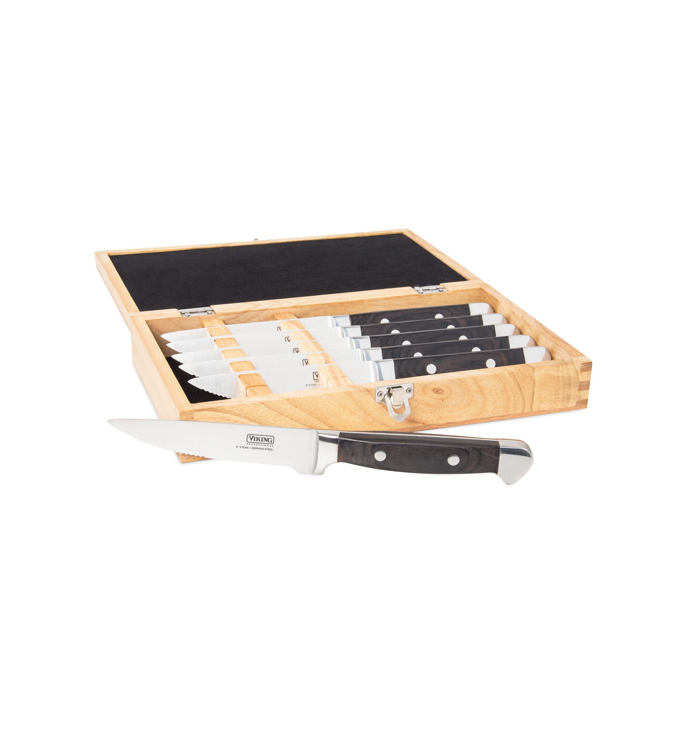 Viking Steakhouse Steak Set Black
