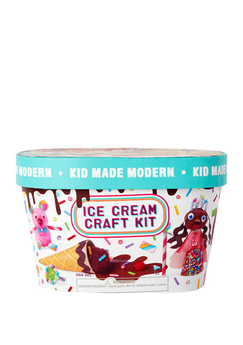 Kid Made Modern Ice Cream Craft Kit