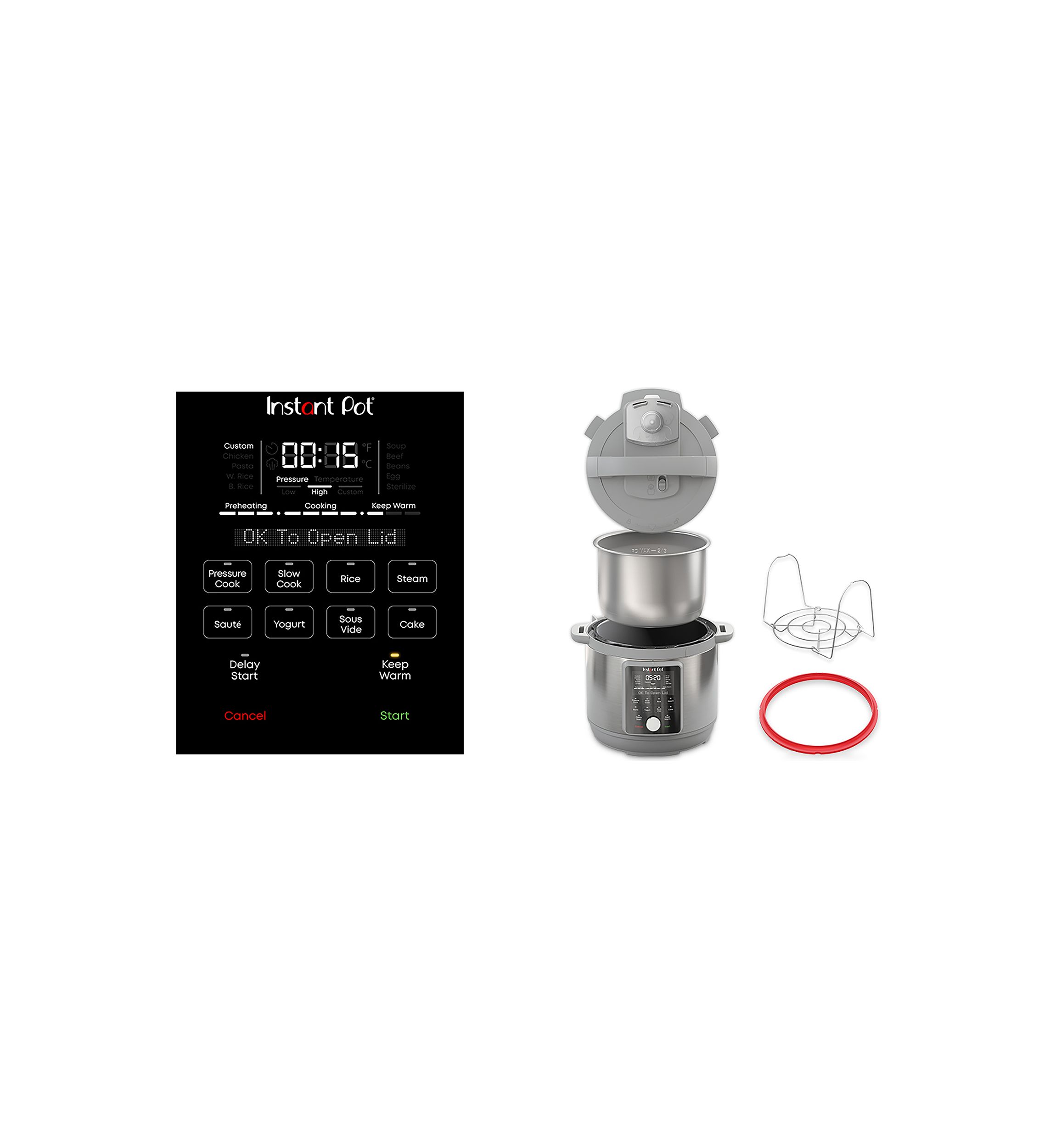 Duo™ Plus 6 Quart Multi-Use Pressure Cooker
