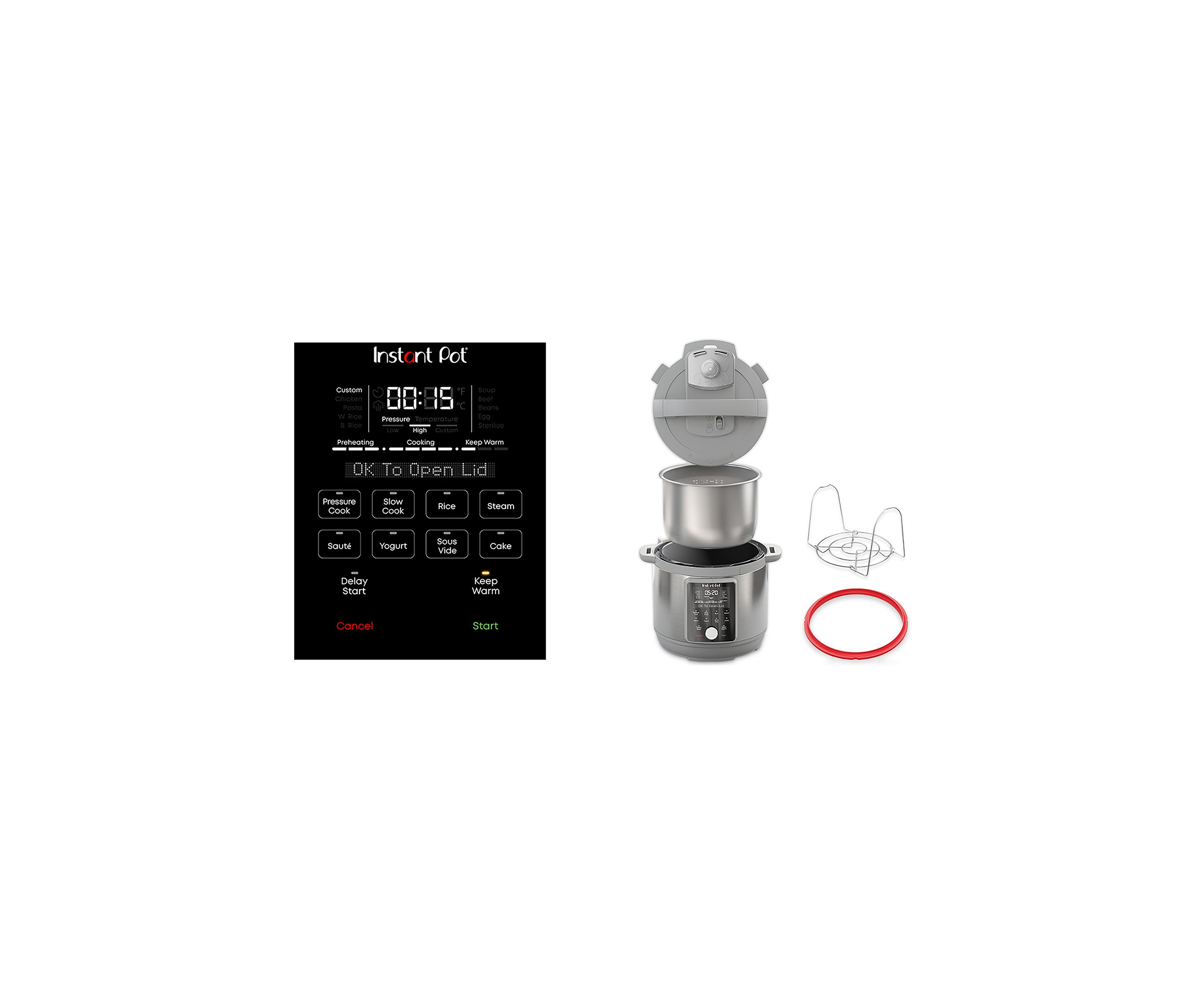 Duo™ Plus 6 Quart Multi-Use Pressure Cooker