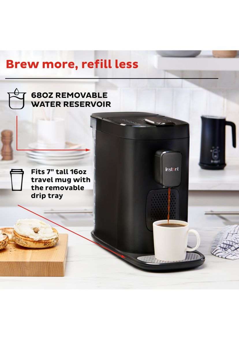 Instant 2-in-1 Multi-Function Coffee Maker, Compatible with K-Cup® Pods and Nespresso Capsules