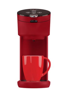 BELLA Single Scoop Coffee Maker, Red