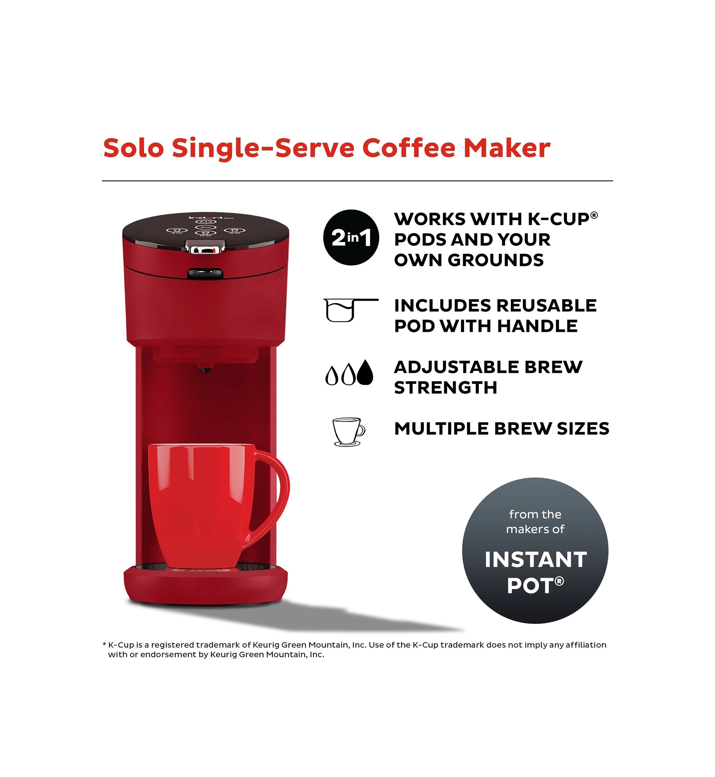 Solo Single Serve Coffee Maker