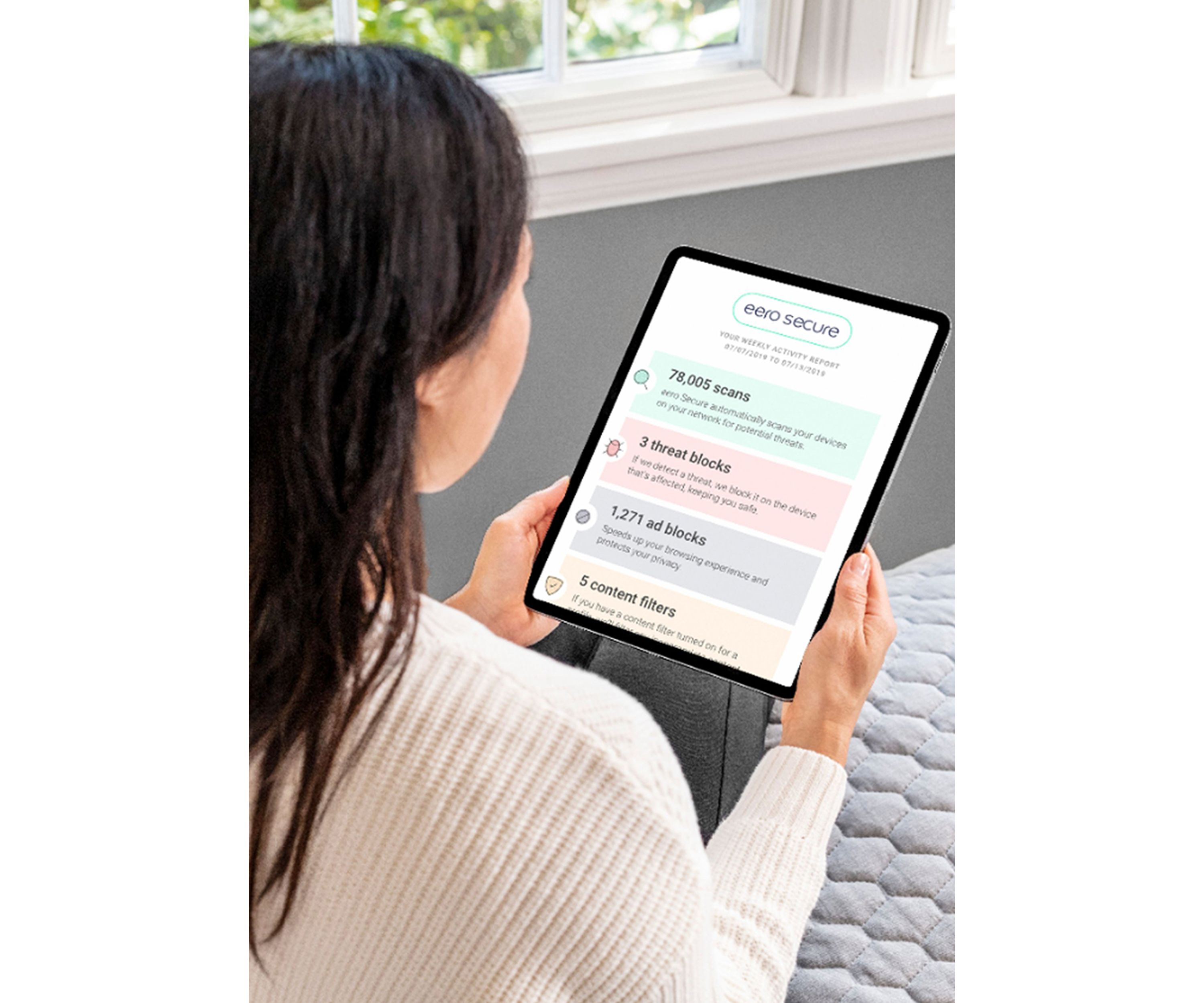 eero Wi-Fi 5 Dual-Band Gigabit Mesh System - 1 pack - White - B07WGJ8ZD3