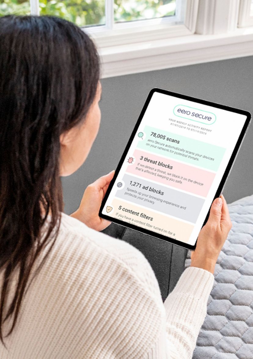 eero Wi-Fi 5 Dual-Band Gigabit Mesh System - 1 pack - White - B07WGJ8ZD3