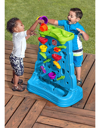 Kids Toddler Water Table Play Activity Step2 Waterfall Discovery Wall Playset 