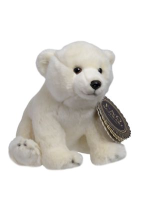 large plush polar bear