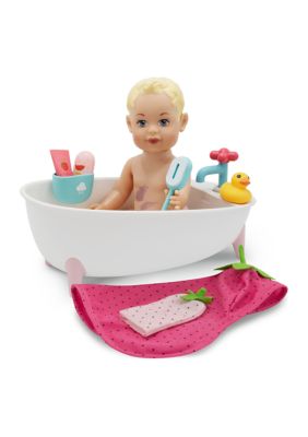 Fao Schwarz Toy Doll Bath 9 Piece Set Belk