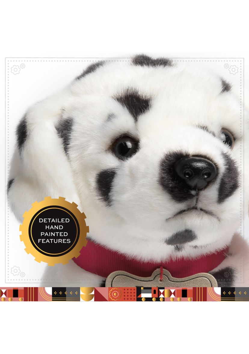 10 Inch Plush Realistic Dalmatian Puppy Stuffed Animal
