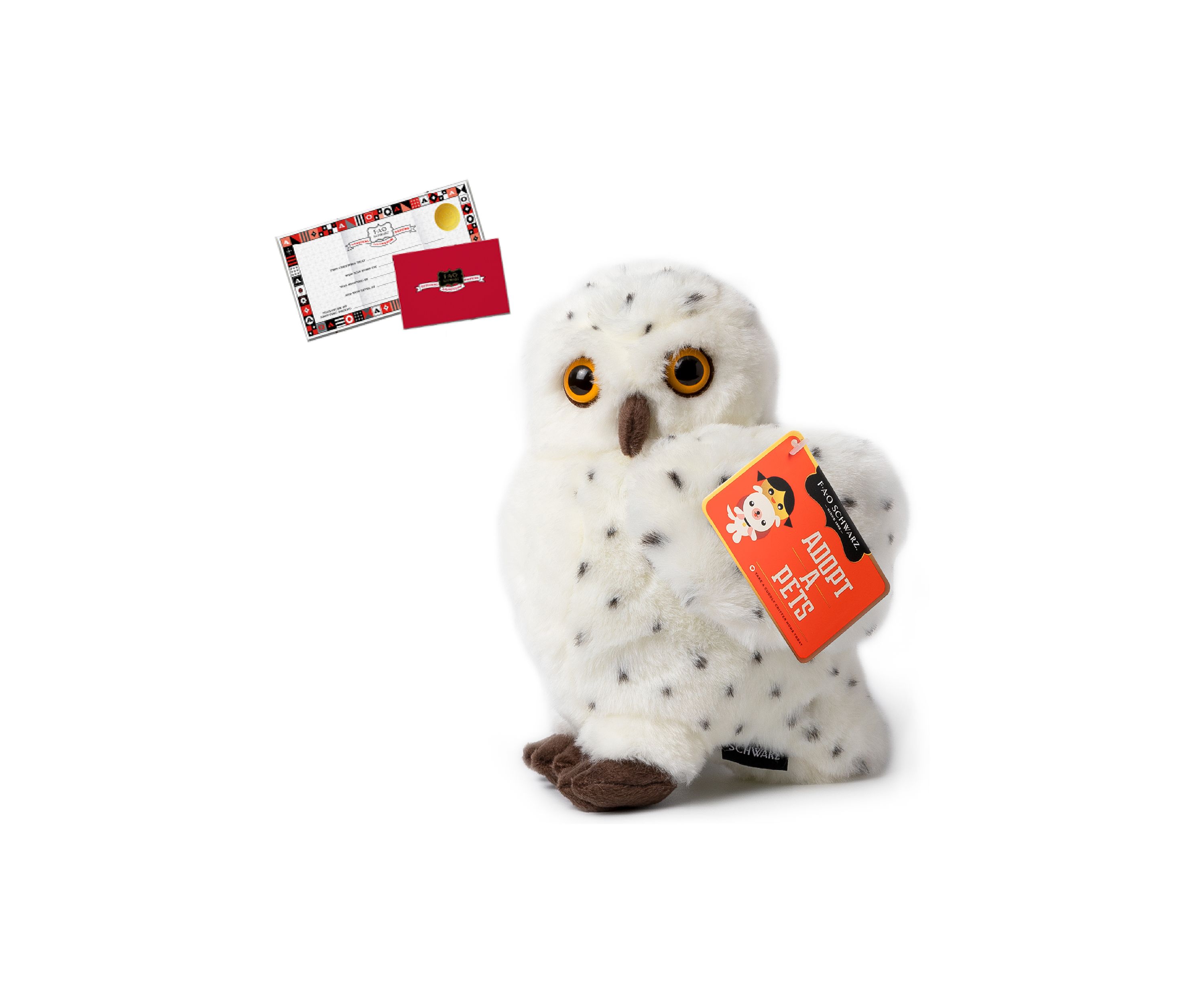 10 Inch Plush Realistic Owl Stuffed Animal