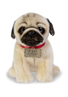 hallmark pug stuffed animal